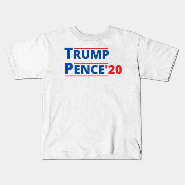 DONALD TRUMP FOR USA PRESIDENT Kids T-Shirt by Rebelion